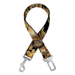 Steampunk Clock Gears Print Dog Seat Belt