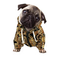 Steampunk Clock Gears Print Dog Zip Up Hoodie