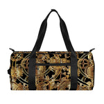 Steampunk Clock Gears Print Gym Bag