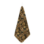 Steampunk Clock Gears Print Hand Towel