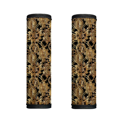 Steampunk Clock Gears Print Handle Covers