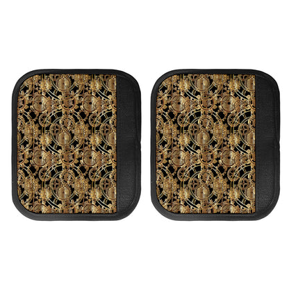 Steampunk Clock Gears Print Handle Covers