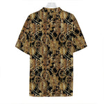 Steampunk Clock Gears Print Hawaiian Shirt