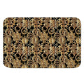 Steampunk Clock Gears Print Indoor Door Mat