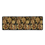 Steampunk Clock Gears Print Long Kitchen Mat