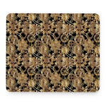 Steampunk Clock Gears Print Mouse Pad