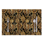 Steampunk Clock Gears Print Placemat