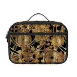 Steampunk Clock Gears Print Portable Lunch Bag