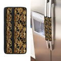 Steampunk Clock Gears Print Refrigerator Handle Covers