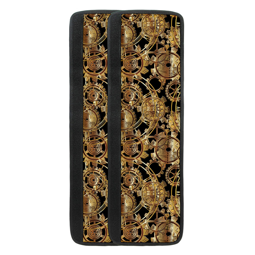 Steampunk Clock Gears Print Refrigerator Handle Covers