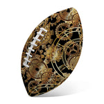 Steampunk Clock Gears Print Rugby Ball