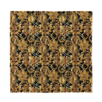 Steampunk Clock Gears Print Silk Bandana