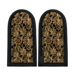 Steampunk Clock Gears Print Skillet Handle Cover