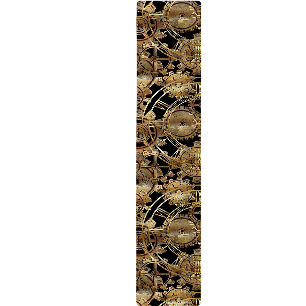 Steampunk Clock Gears Print Table Runner
