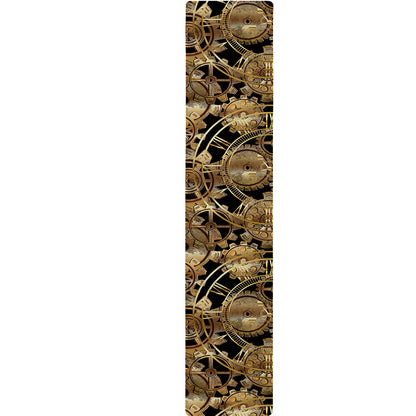 Steampunk Clock Gears Print Table Runner