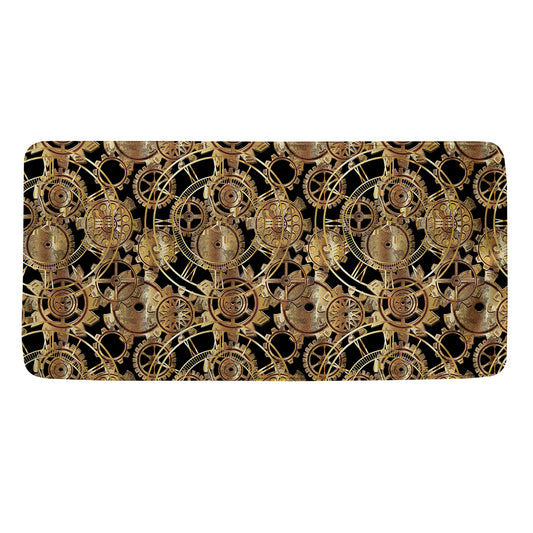 Steampunk Clock Gears Print Towel