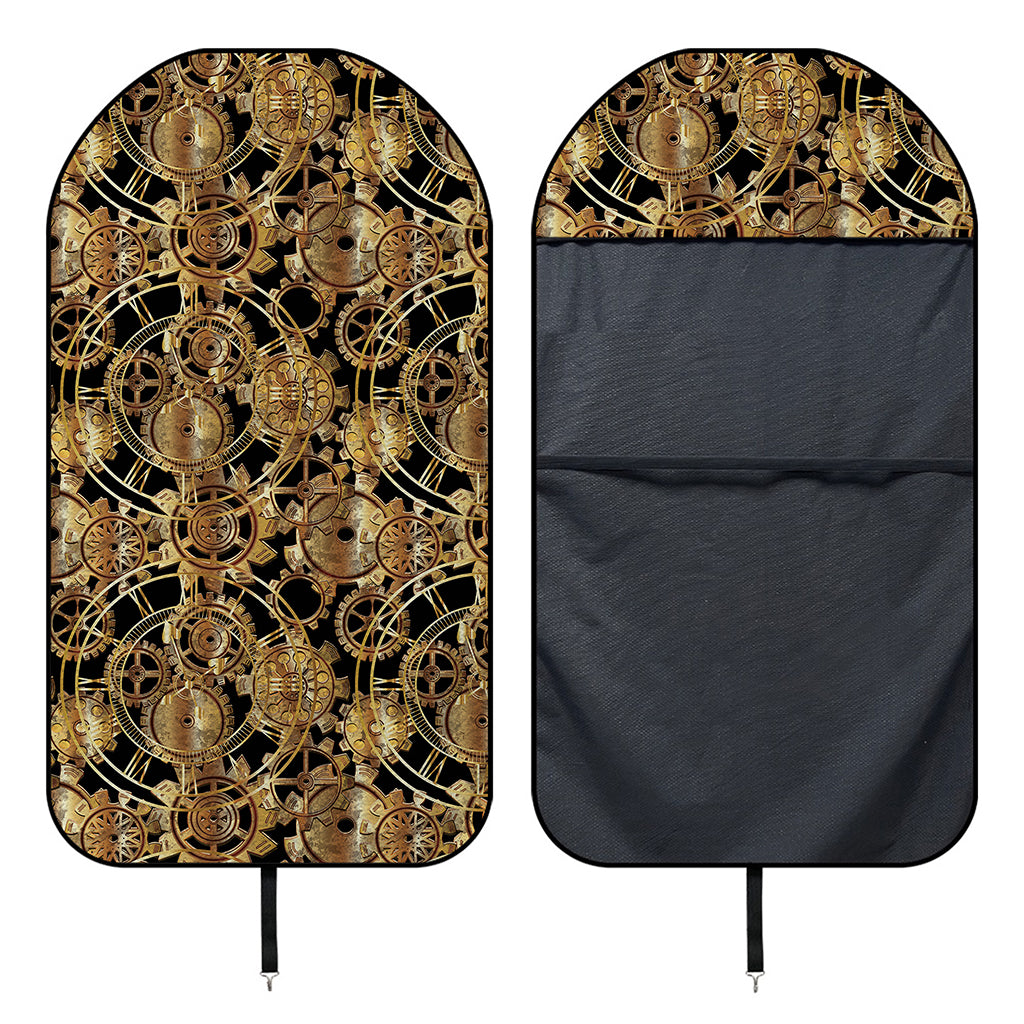Steampunk Clock Gears Print Waterproof Car Seat Cover