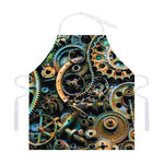 Steampunk Cogs And Gears Print Adjustable Apron