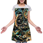 Steampunk Cogs And Gears Print Adjustable Apron