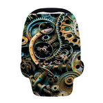 Steampunk Cogs And Gears Print Baby Seat Cover