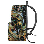 Steampunk Cogs And Gears Print Backpack