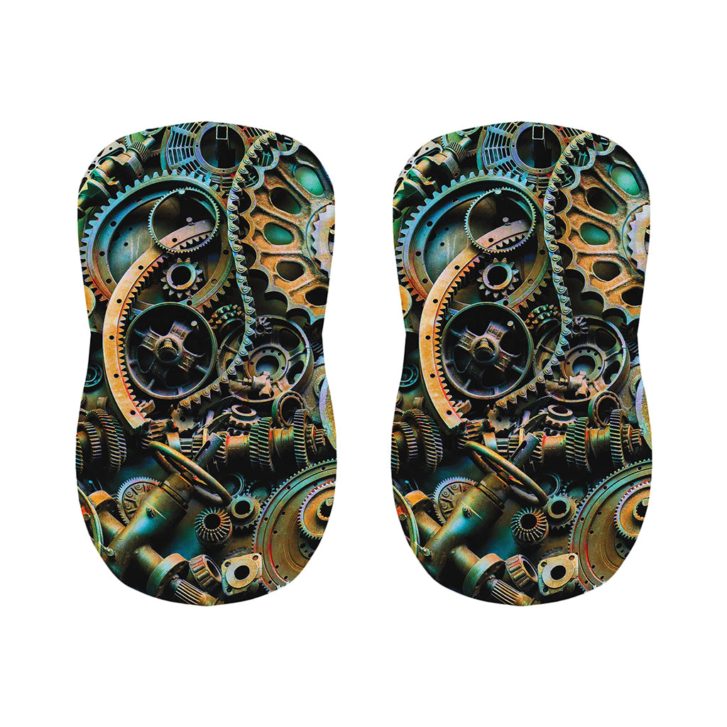 Steampunk Cogs And Gears Print Bar Stool Covers