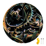 Steampunk Cogs And Gears Print Basketball