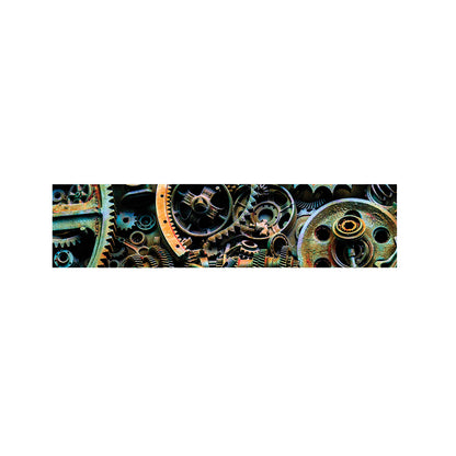 Steampunk Cogs And Gears Print Bed Runner