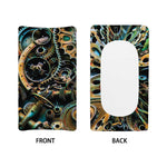 Steampunk Cogs And Gears Print Changing Pad Cover