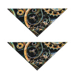 Steampunk Cogs And Gears Print Dog Bandana