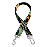 Steampunk Cogs And Gears Print Dog Seat Belt