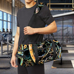 Steampunk Cogs And Gears Print Gym Bag