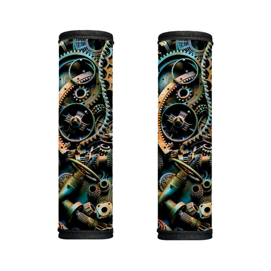 Steampunk Cogs And Gears Print Handle Covers