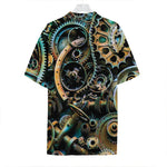 Steampunk Cogs And Gears Print Hawaiian Shirt