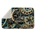 Steampunk Cogs And Gears Print Indoor Door Mat