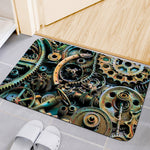Steampunk Cogs And Gears Print Indoor Door Mat