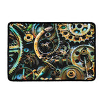 Steampunk Cogs And Gears Print Kitchen Mat