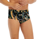 Steampunk Cogs And Gears Print Men's Briefs