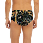 Steampunk Cogs And Gears Print Men's Briefs