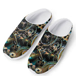 Steampunk Cogs And Gears Print Mesh Casual Shoes