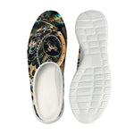 Steampunk Cogs And Gears Print Mesh Casual Shoes