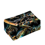 Steampunk Cogs And Gears Print Rectangle Tissue Box Cover