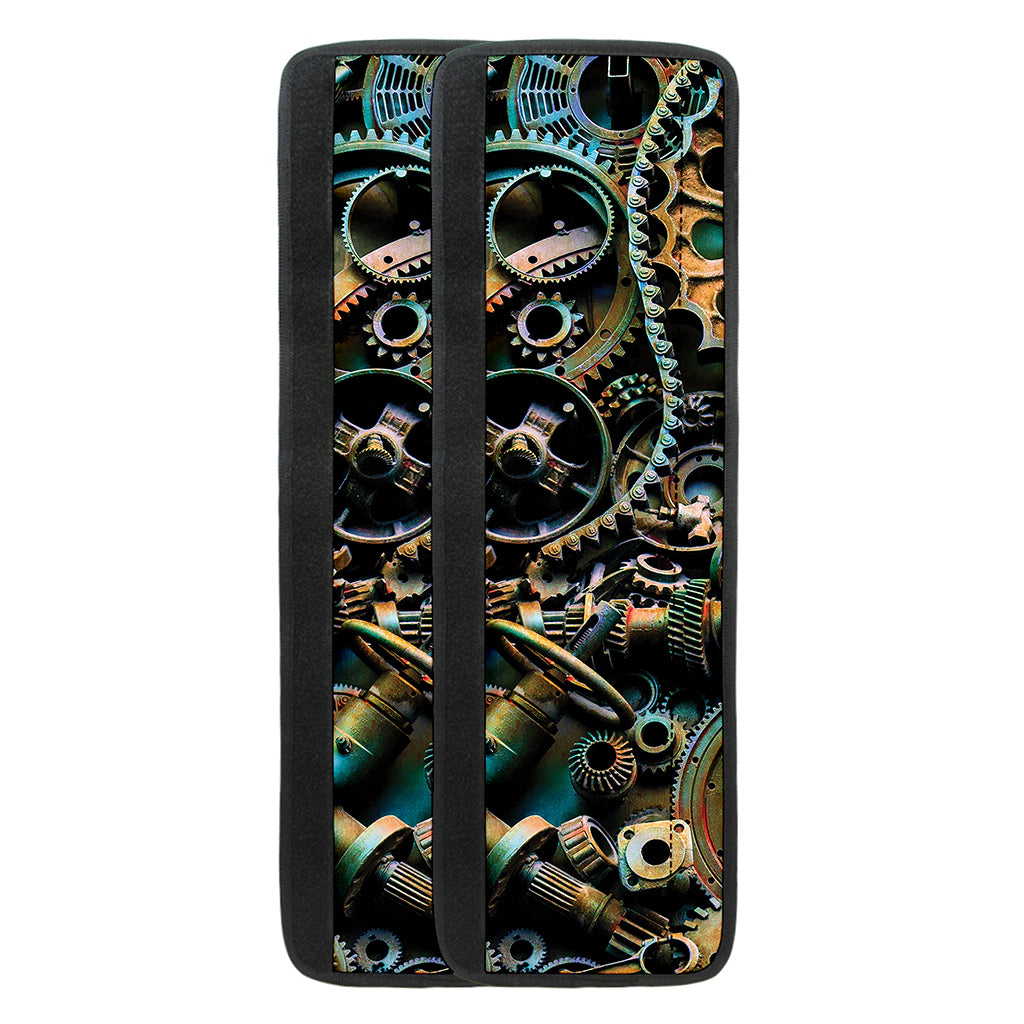 Steampunk Cogs And Gears Print Refrigerator Handle Covers