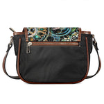 Steampunk Cogs And Gears Print Saddle Bag
