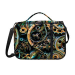 Steampunk Cogs And Gears Print Shoulder Strap Bible Bag
