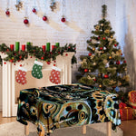 Steampunk Cogs And Gears Print Tablecloth