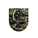 Steampunk Cogs And Gears Print Toilet Lid Cover