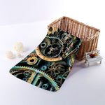Steampunk Cogs And Gears Print Towel