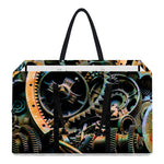 Steampunk Cogs And Gears Print Utility Tote Bag