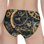 Steampunk Cogs And Gears Print Women's Panties
